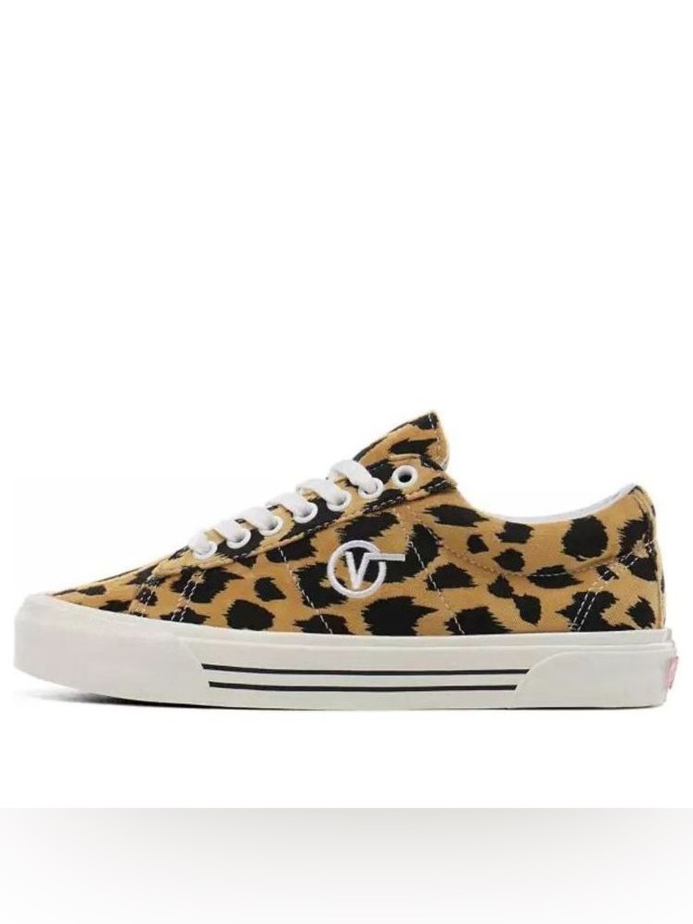 VANS Sid DX Anaheim Factory- leopard print sneakers- Size women’s 10/mens 8.5